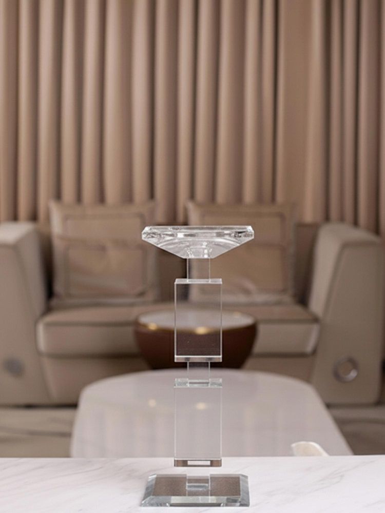 Aarvi Decor Transparent Elegance Candle Holder-image-20