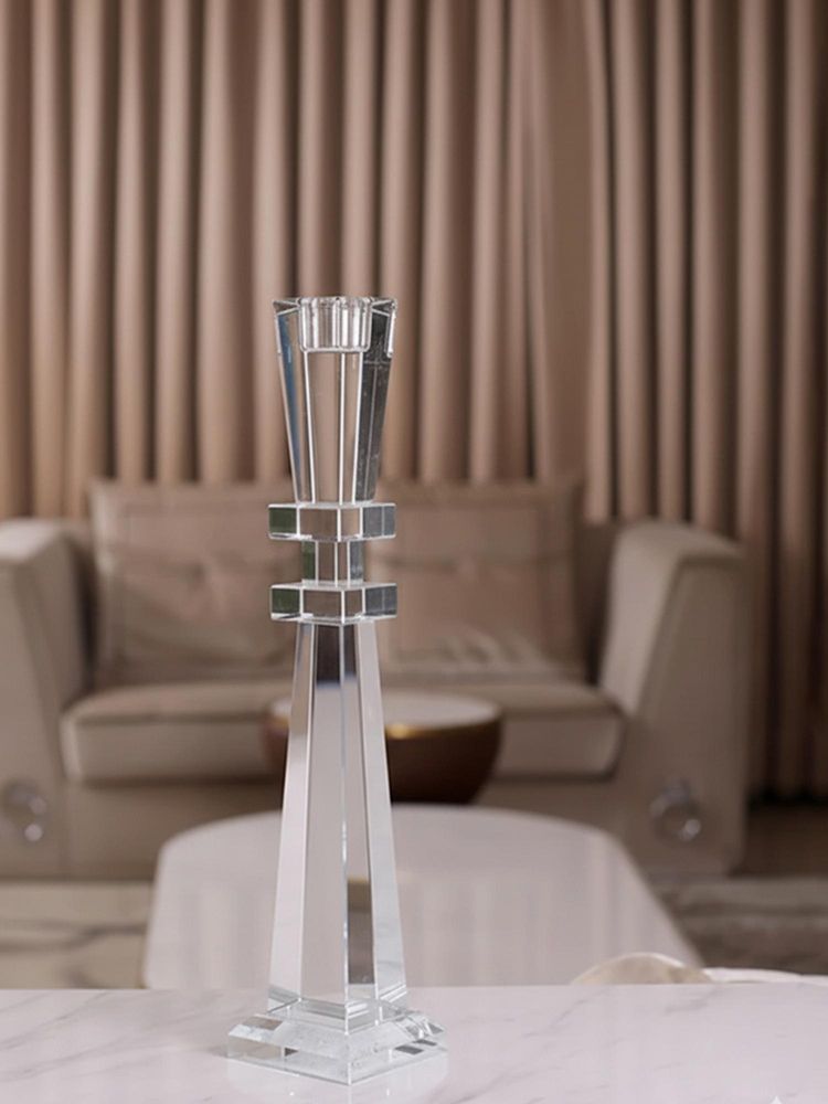 Aarvi Decor Transparent Torren Candle Holder-image-48