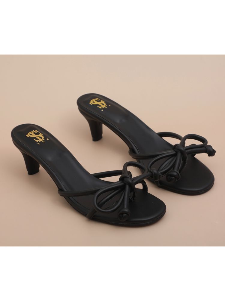 Shoe that fits you Black Bow Heels-picture-27