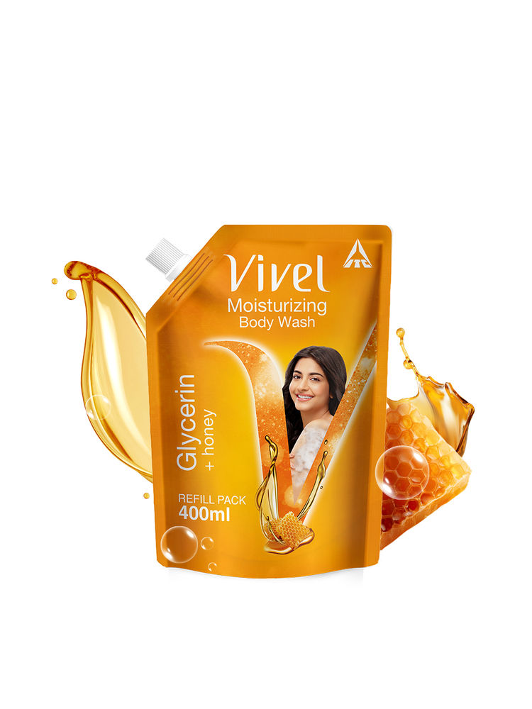 Vivel Moisturizing Bodywash Glycerin + Honey Refill Pack-picture-18