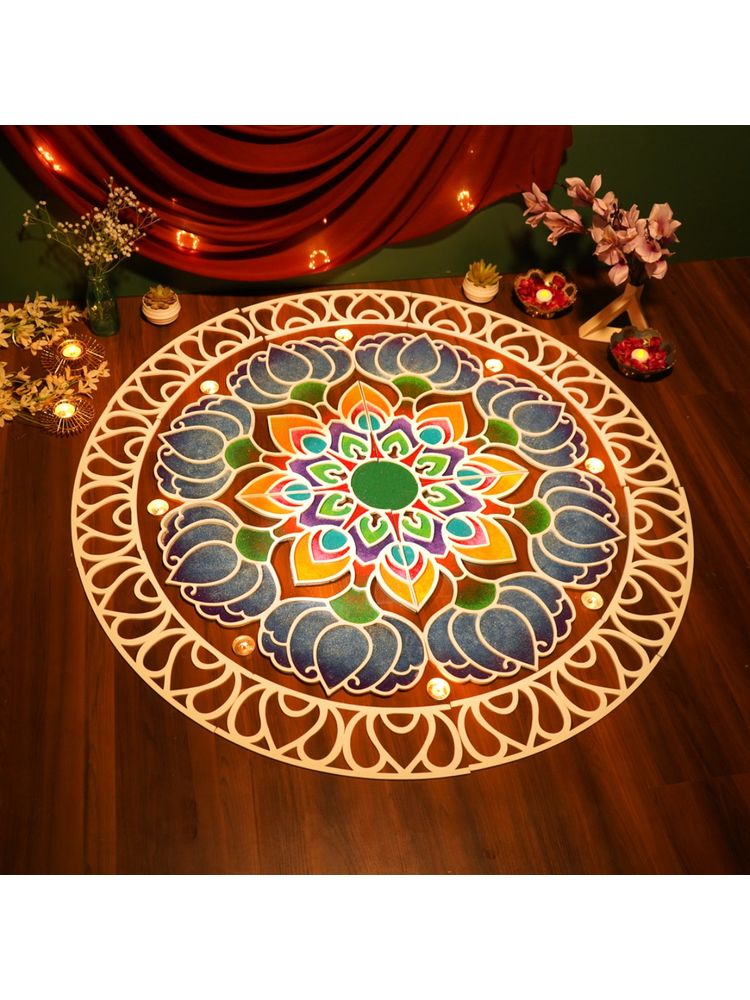 Island Rangoli Bhavy 46 Inches Crochet Series Floatable Rangoli-image-37