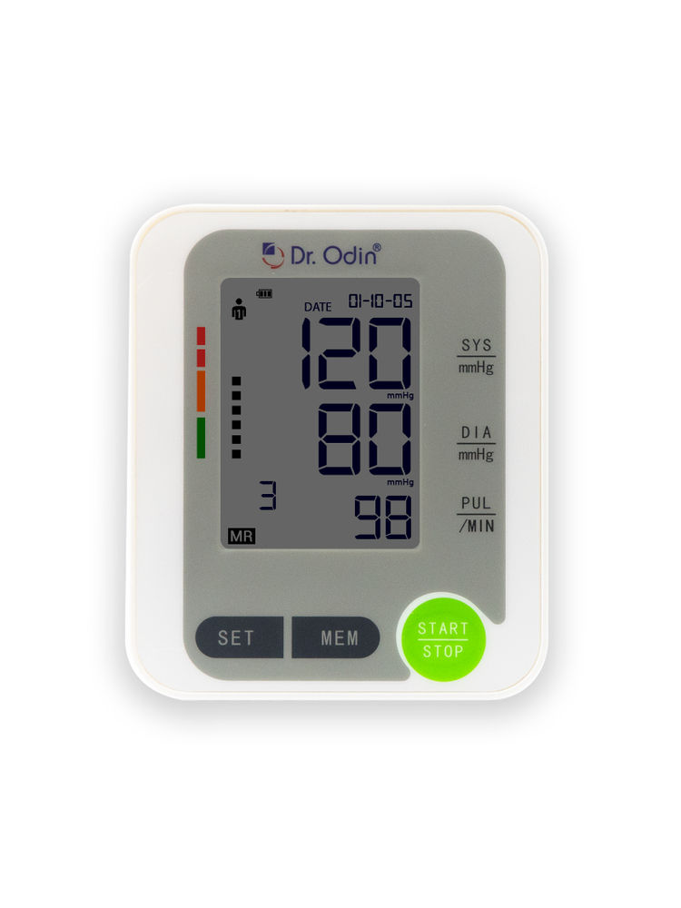 Dr. Odin Fully Automatic Digital Blood Pressure Monitor, Bsx 516-white-picture-49