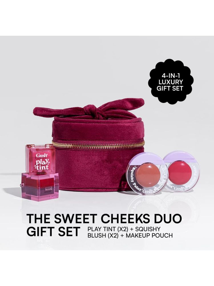 Gush Beauty Sweet Cheek Duo Makeup Gift Set For Women (4-In1)-image-36