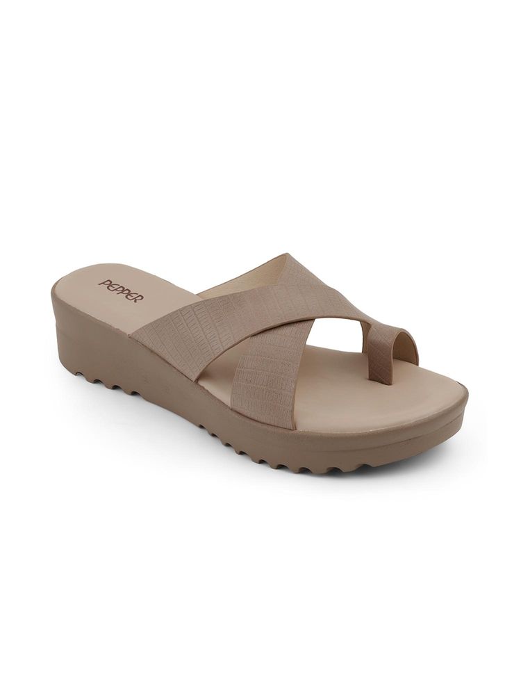 Lemon & Pepper Women Beige Sandals-image-38