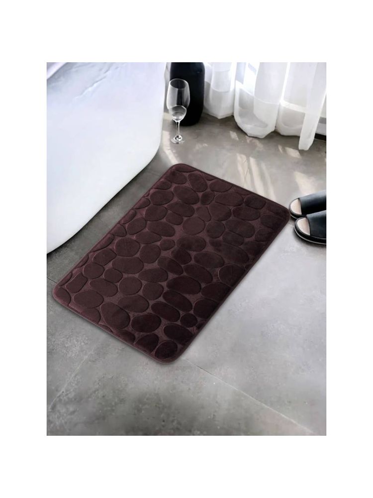 UMAI Brown Coral fleece fabric Bathroom Mat-picture-21