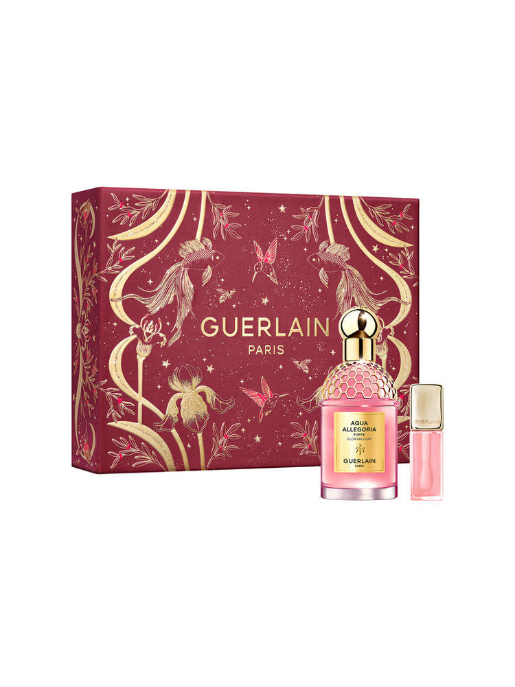 Guerlain Aqua Allegoria Forte Florabloom X'Mas Gift Set - Eau De Parfum + Glow Oil-picture-24