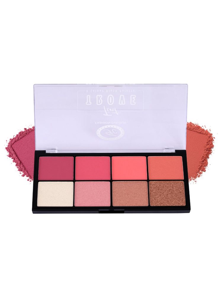 FASHION COLOUR Tiny Trove 8 Colour Blusher Highlighter Palette-picture-27