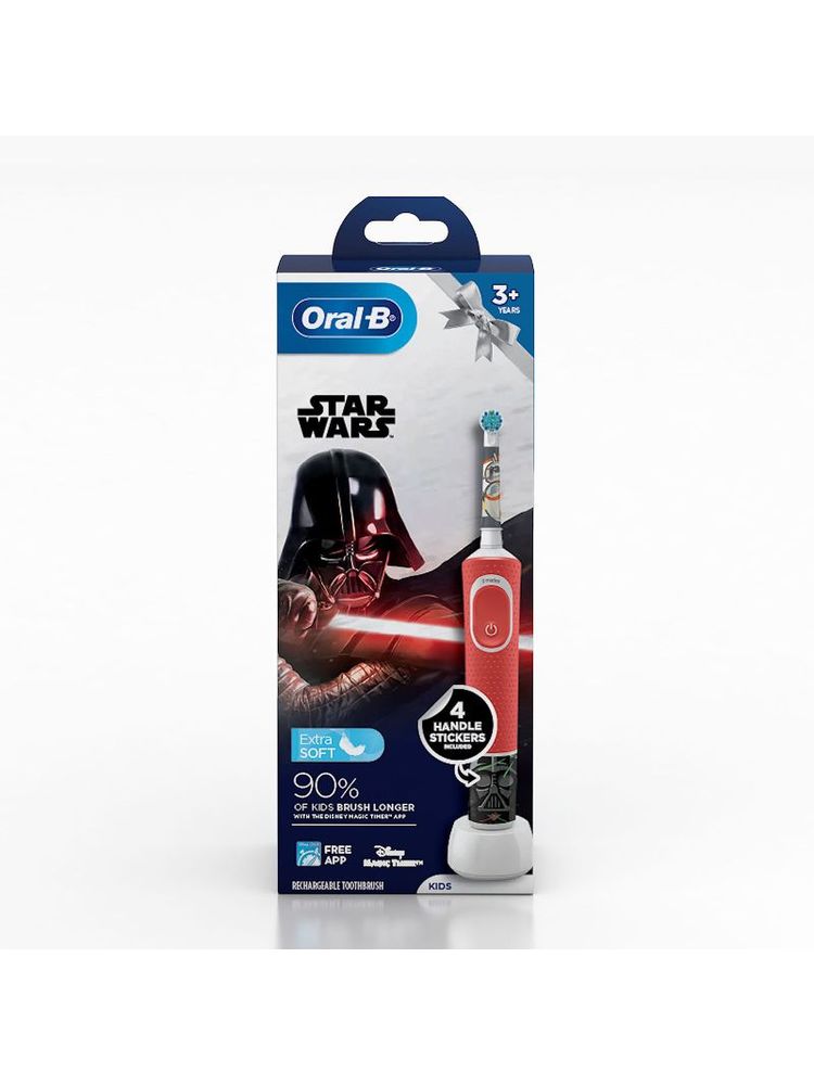 Oral-B Kids Electric Rechargeable Toothbrush Featuring Star Wars Characters