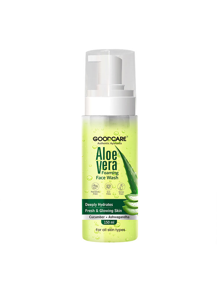 GOODCARE Ayurvedic Aloe Vera Foaming Face Wash With Ashwagandha & Cucumber-picture-10