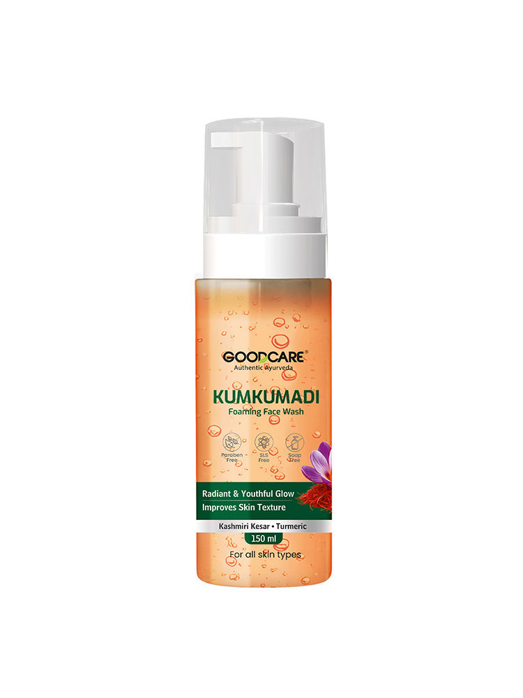 GOODCARE Ayurvedic Kumkumadi Foaming Face Wash With Saffron & Turmeric-picture-14