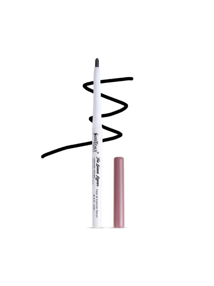 Shryoan Revolving Kajal Pencil - Black-image-2