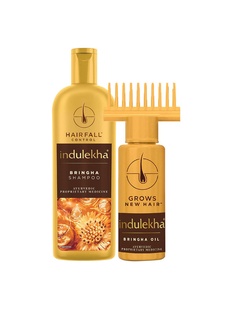 Indulekha Bringha Hair Essential Combo