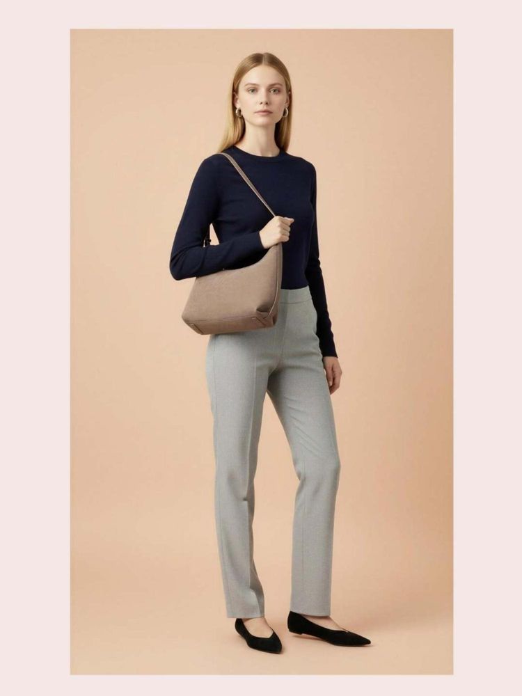 CrossKulture Women Structured Handheld Handbag - Grey-picture-34