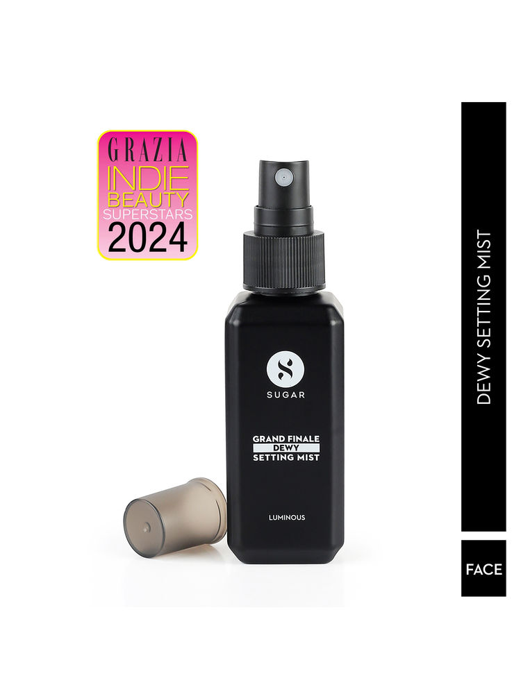 SUGAR Grand Finale Dewy 2 in 1 Setting Mist For Longlasting Makeup and Sun Protection |Paraben Free-picture-20