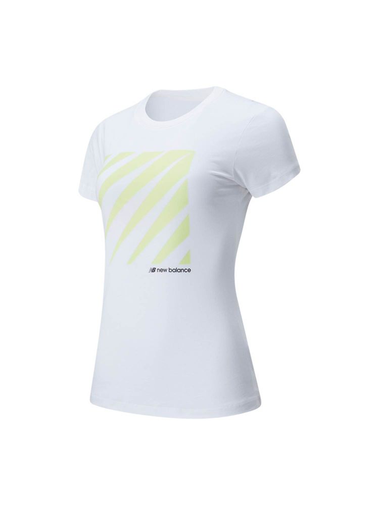 New Balance Women Half Sleeves White T-Shirt-picture-24