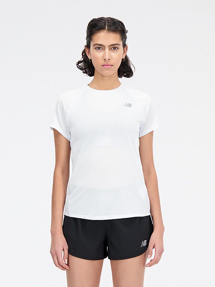 New Balance Women Half Sleeves Blue T-Shirt-picture-39