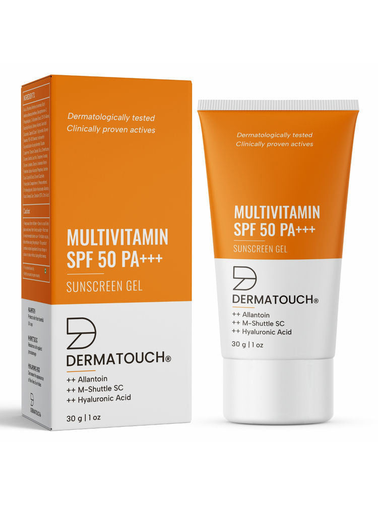 Dermatouch Multivitamin SPF 50 PA+++ Sunscreen Gel-picture-21