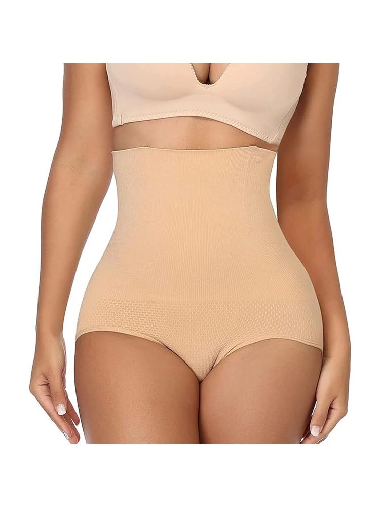 BRACHY Womens Nylon High Waist Tummy Tucker Women Shapewear Beige-picture-46