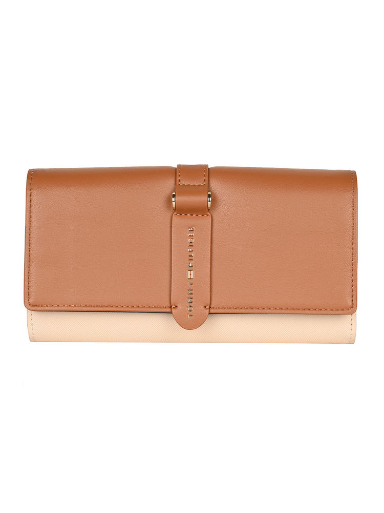 tommy hilfiger accessories Tommy Hilfiger Tan Solid Wallet with Detachable Chain Strap-picture-27