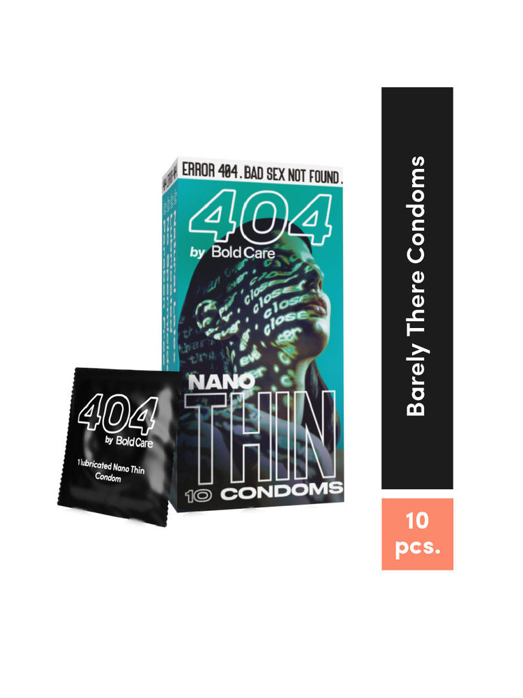 Bold Care Super Nano Thin Condoms For Men - Barely There Feel - 50 Microns