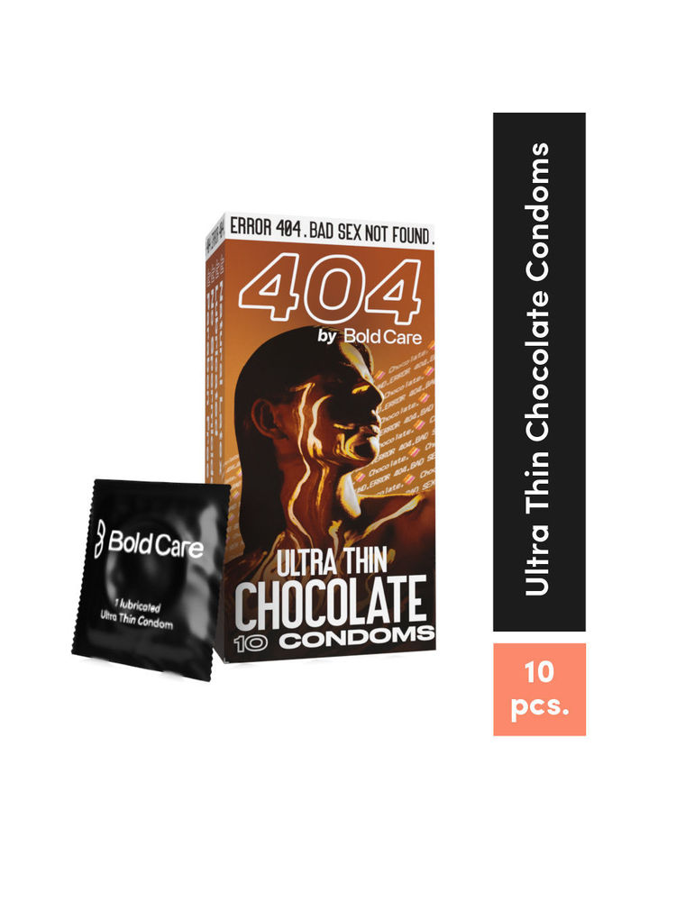 Bold Care Super Ultra Thin Chocolate Flavored Condoms For Men - 60 Microns