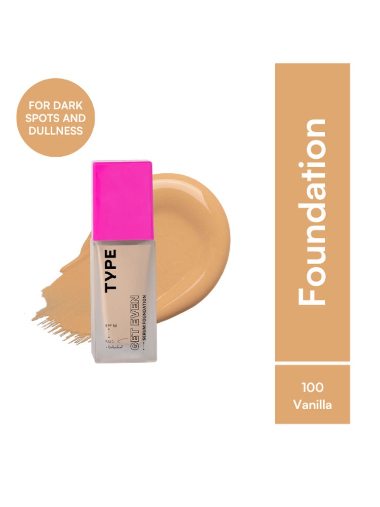 Type Beauty Lightweight Serum Foundation with SPF 50 PA++++ Vit C For Dark Spots-image-24