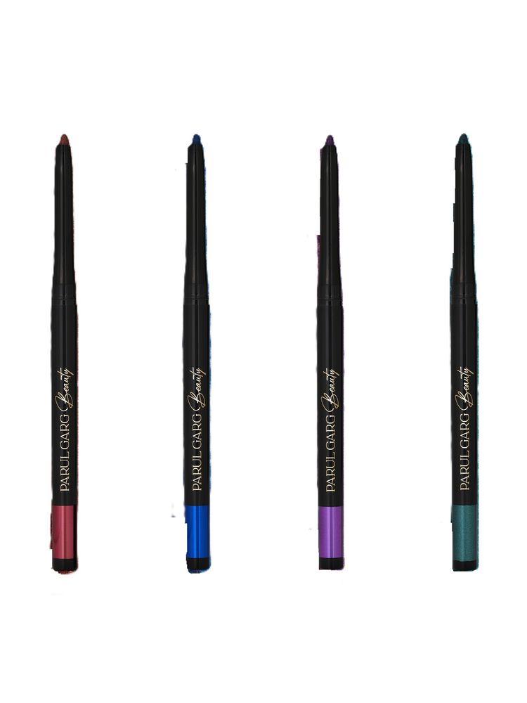 Parul Garg Beauty Bold Define Kajal Smudge-Proof, Long-Lasting (Shimmer Bright, Pack Of 4)-picture-17