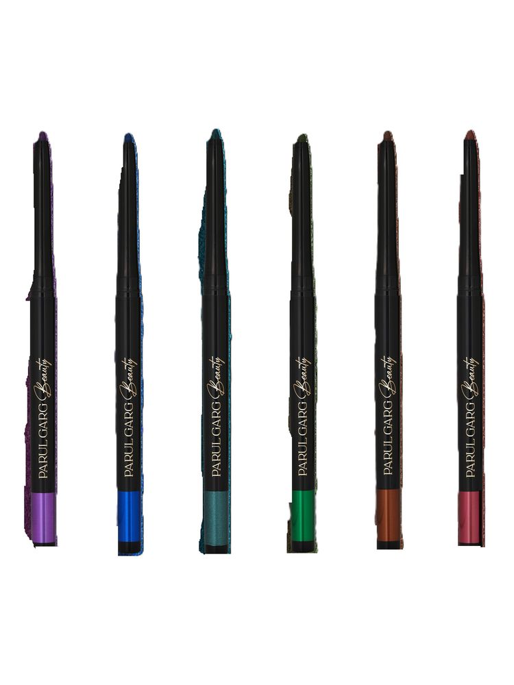Parul Garg Beauty Bold Define Kajal Smudge-Proof, Long-Lasting (Luxe Shimmer Collection, Pack Of 6)-picture-28