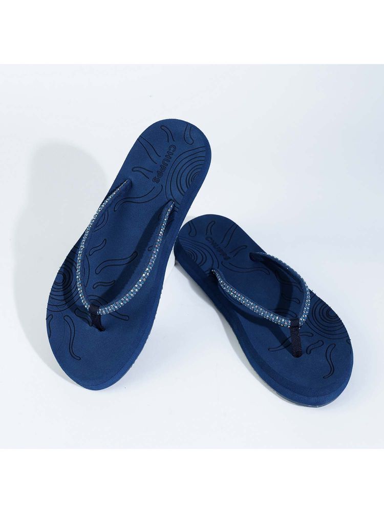 Chupps Women'S Solis Navy Blue Filp-Flops-picture-12