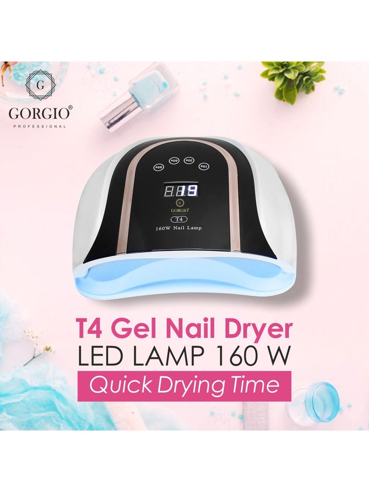 Gorgio Professional T4 Nail Gel Dryer Led Lamp ( Colour / Shape May Vary )-picture-43