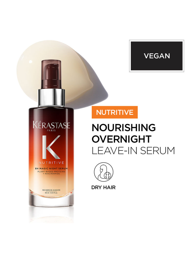 Kerastase Nutritive 8H Magic Night Hair Serum With Proteins & Niacinamide, Vegan