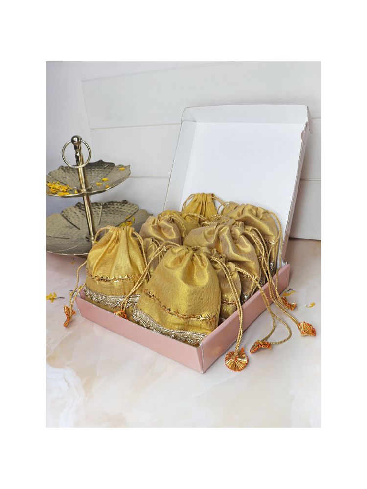 Soho Boho Studio Sunehri Favors Potli-image-35