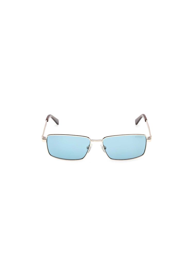 guess fashion Guess Blue 100% UV Protected Rectangular Shaped Sunglass For Men (GUS0027332V56SG) (56)-picture-28