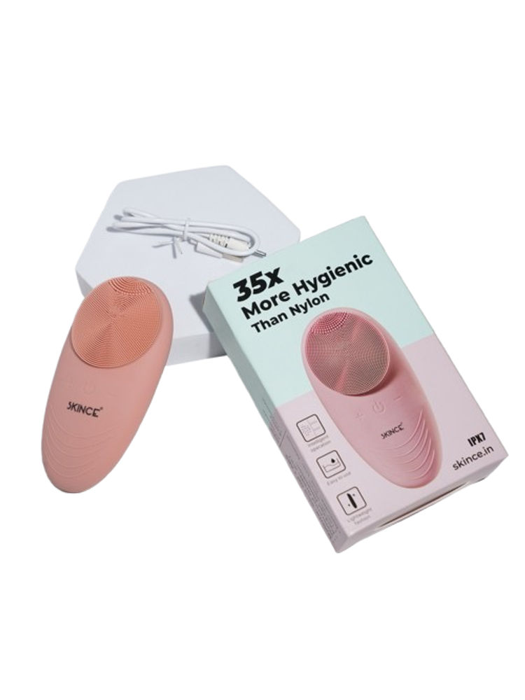 SKINCE Sonic Cleansing Brush (Pink)-image-13