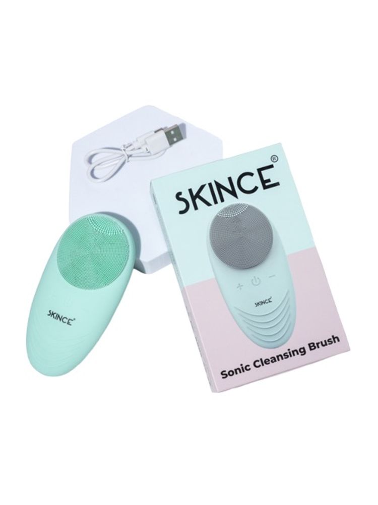 SKINCE Sonic Cleansing Brush (Green)-image-3