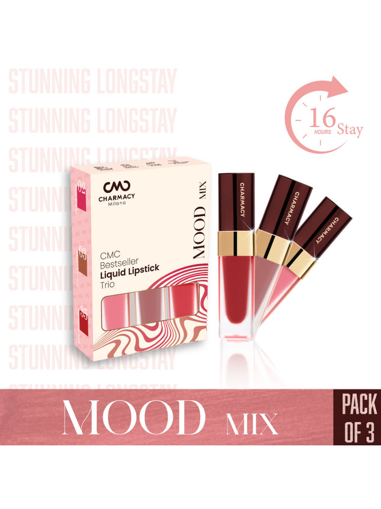 Charmacy Milano Bestseller Liquid Lipstick Trio-image-43