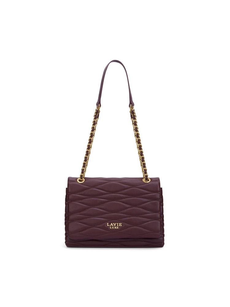 Lavie Luxe Women's Juli Sling Bag (Wine) (M)-picture-20