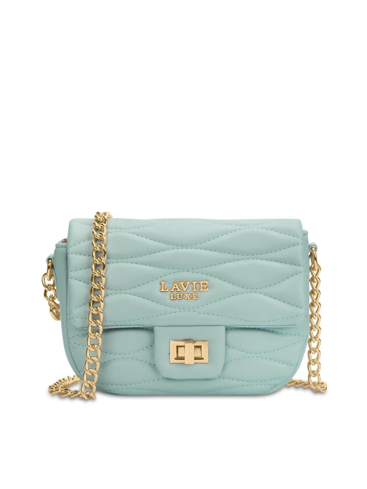 Lavie Luxe Women's Chan Party Sling Bag (Mint) (S)-image-3