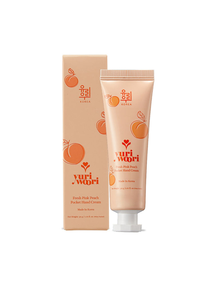 yuri woori Fresh Pink Peach Pocket Hand Cream-image-12