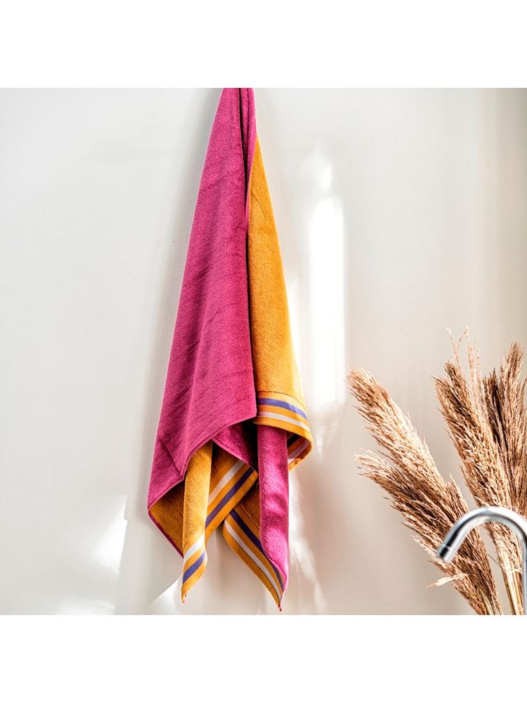 DDecor Live Beautiful, Pack of 1 Bath Towel, GSM - 500, Colour - Multi