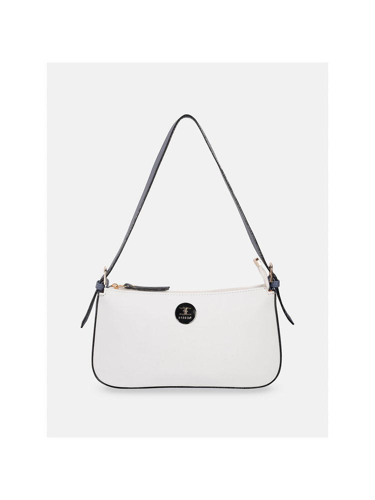 ESBEDA White Color Classic Draymilk Handbag For Women (M)