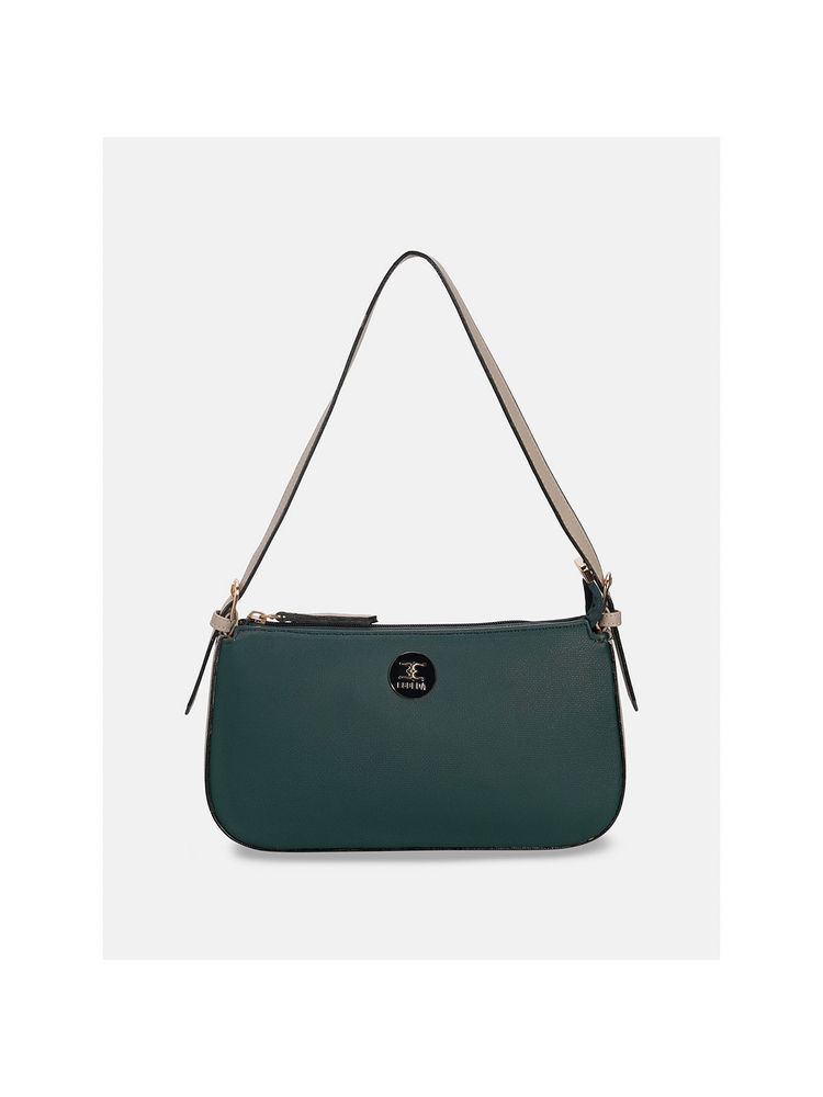 ESBEDA Green Color Classic Draymilk Handbag For Women (M)-picture-20