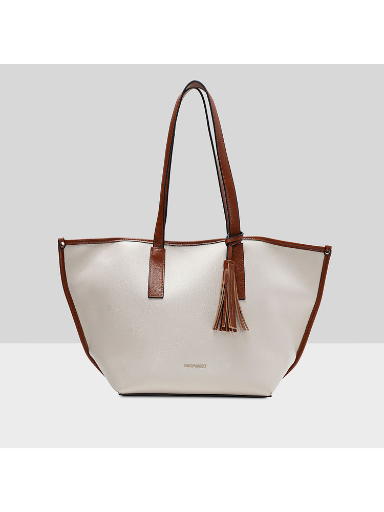 MIRAGGIO Penelope Womens Brown Tote Bag