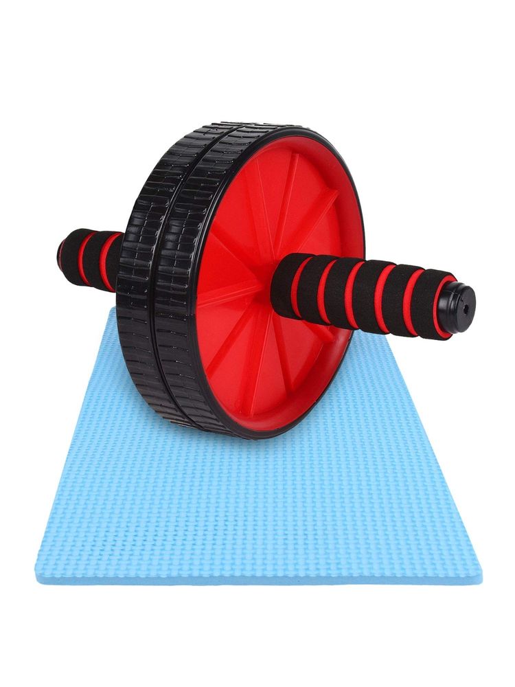Strauss Double Exercise Wheel (Red)