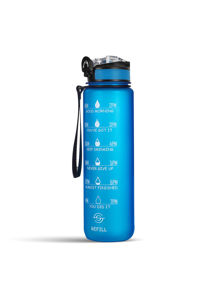 Solara Motivational Water Bottle Blue Boss 1Liter-image-44
