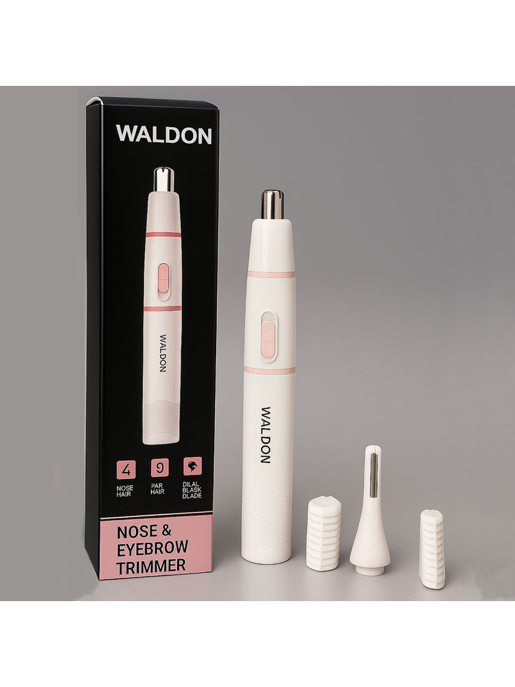 Waldon Es-520 Cordless Nose Trimmer Unisex Suitable For Ear And Eyebrow