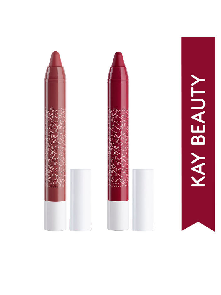 Kay Beauty Katrina's Favourite Lip Crayon Duo