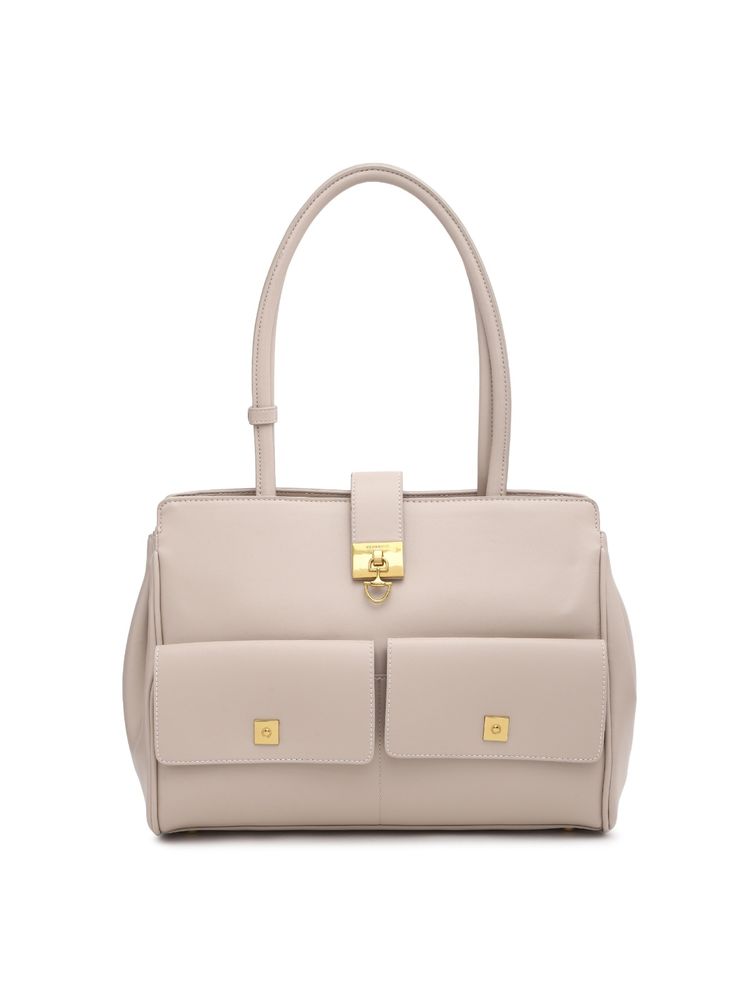 U.S. POLO ASSN. Alice Beige tote Handbag with laptop Compartments-picture-23