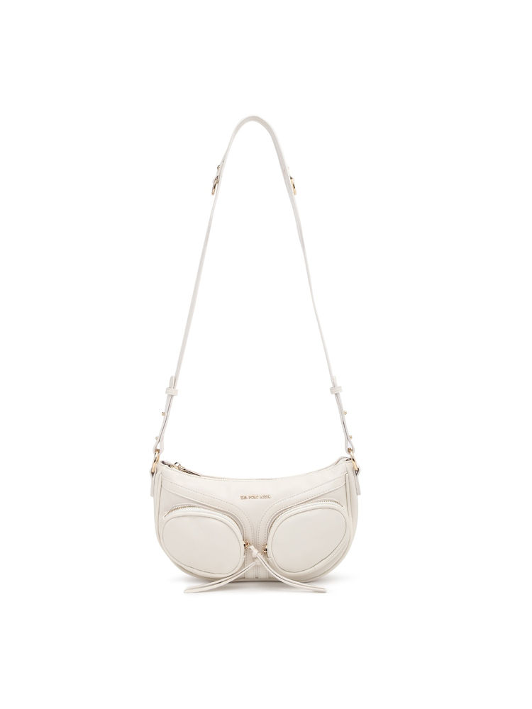 U.S. POLO ASSN. Aria Off White crossbody Handbag with Detachable Sling Strap-picture-24