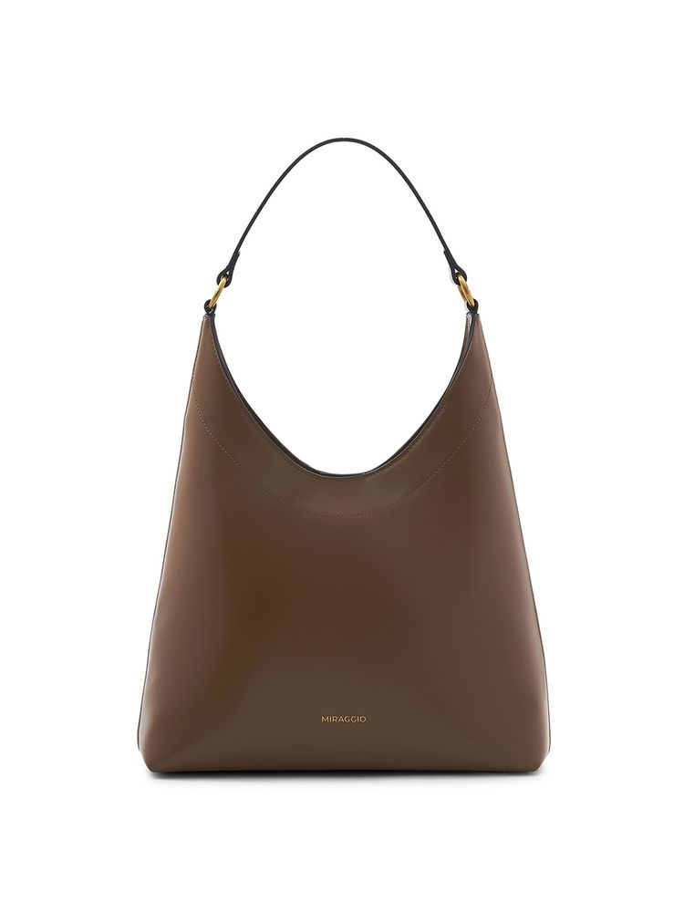 MIRAGGIO Brown Selene Hobo Bag (L)-picture-17